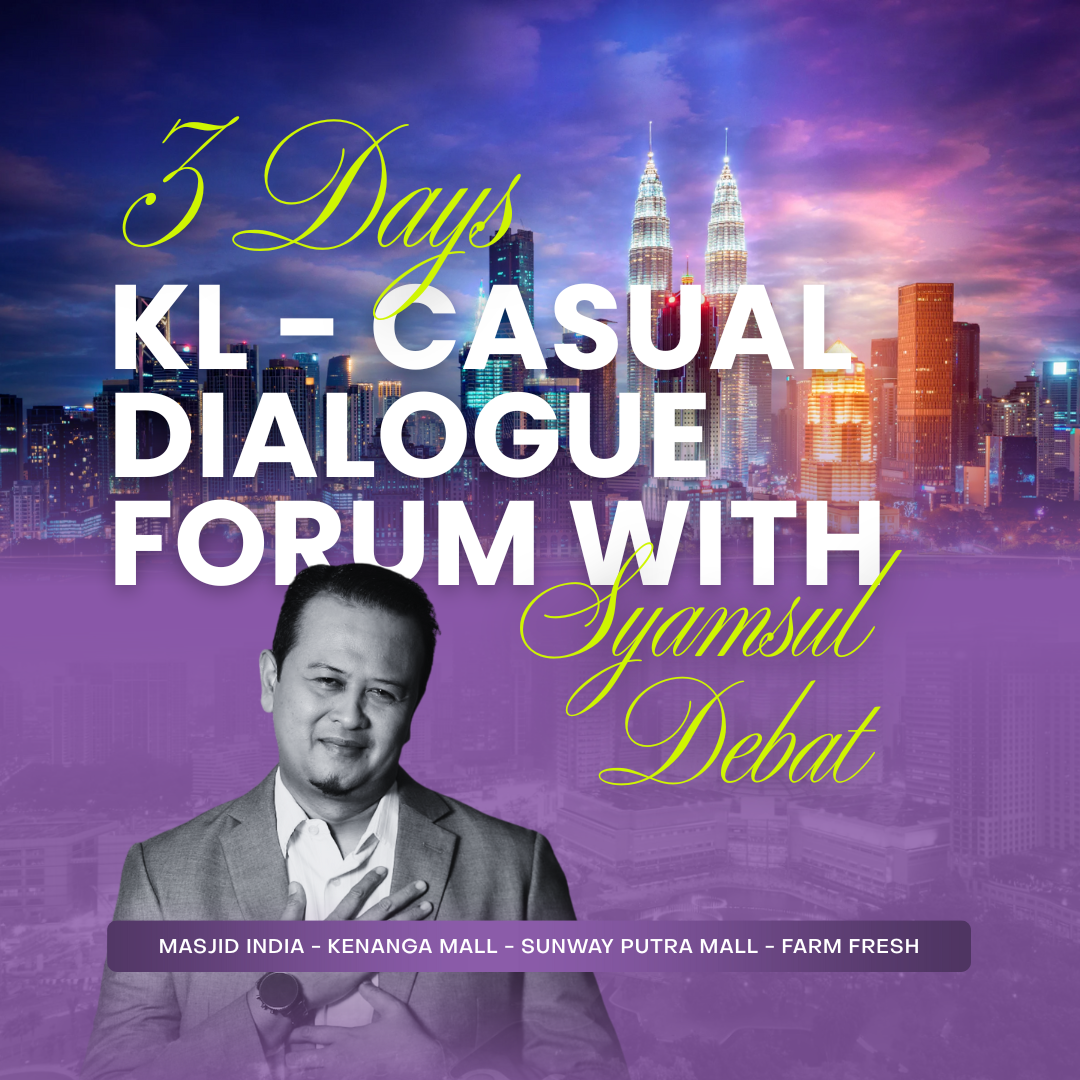 3D KL - CASUAL DIALOGUE FORUM WITH SYAMSUL DEBAT